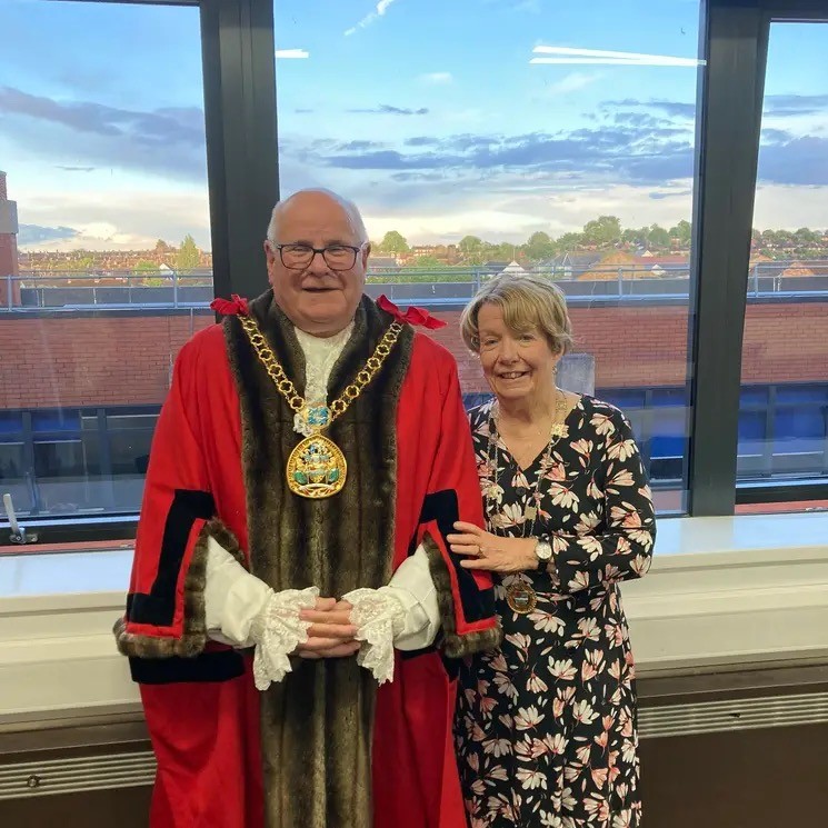 Mayor of Swale Cllr Derek Carnell
